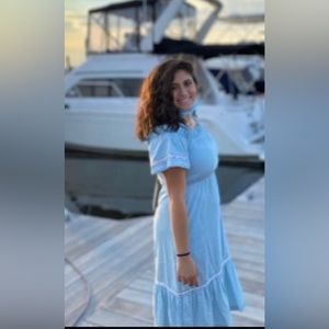 BCBG generation light blue dress